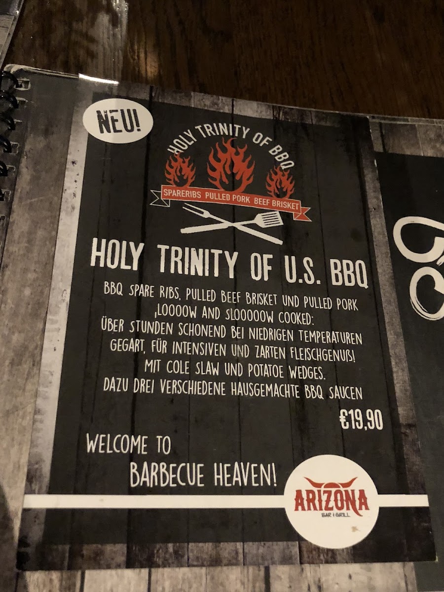 Menu Arizona Erlangen-10