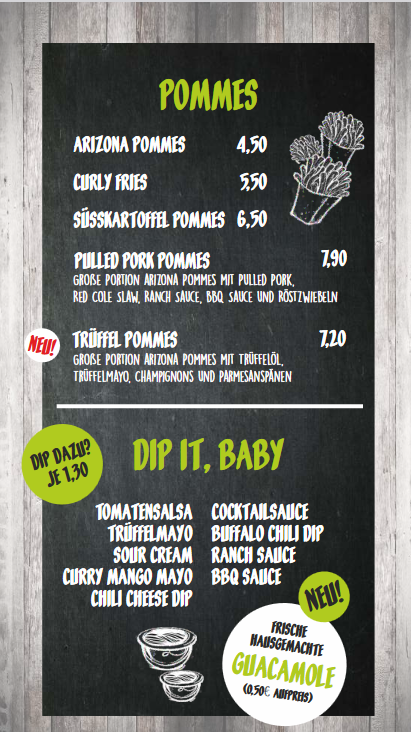 Menu Arizona Erlangen-6